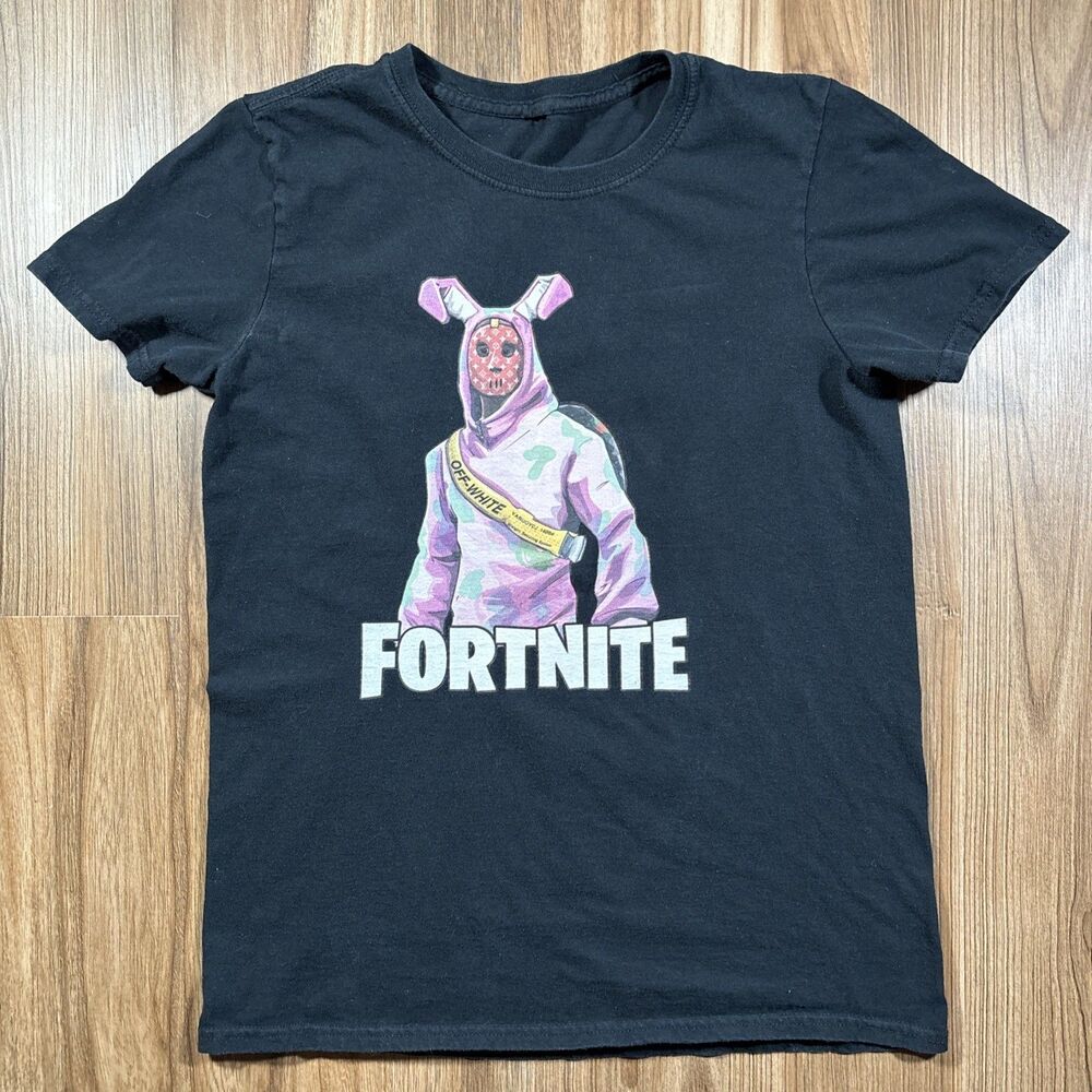 Fortnite T-shirt (Size Youth XL or Men's S - NO TAG) • Rabbit Raider Graphic Tee